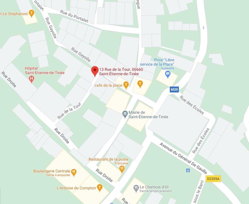 Studio La Tour Saint-Étienne-de-Tinée Dış mekan fotoğraf